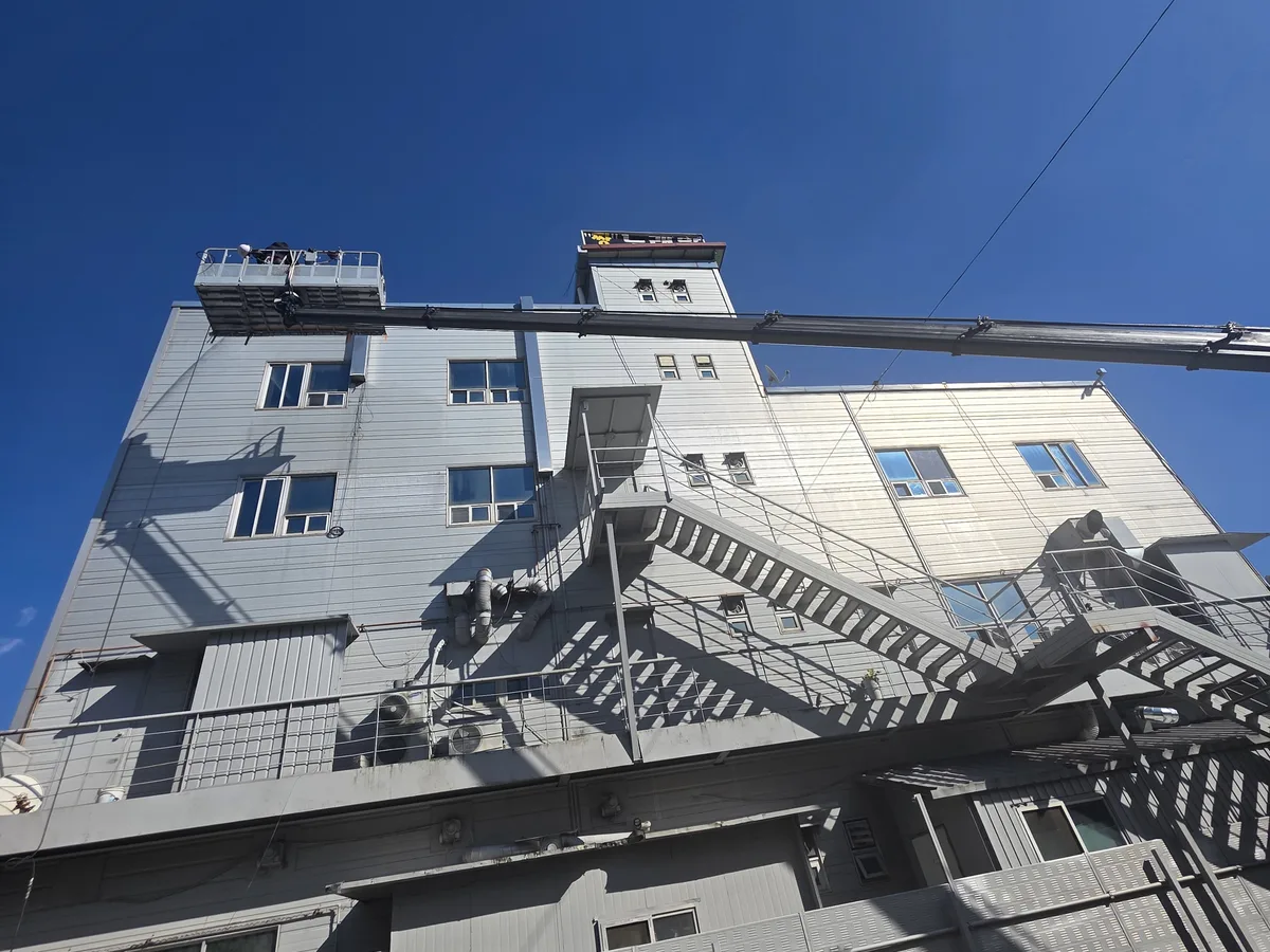 장성군 진원면 건물 화장실 세면대 살균 위생청소 사례 - 행진크린