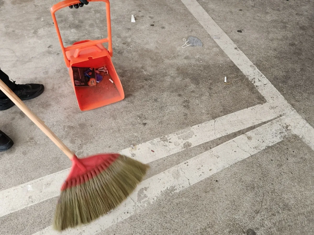 구례군 토지면 건물 화장실 세면대 살균 위생청소 사례 - 행진크린